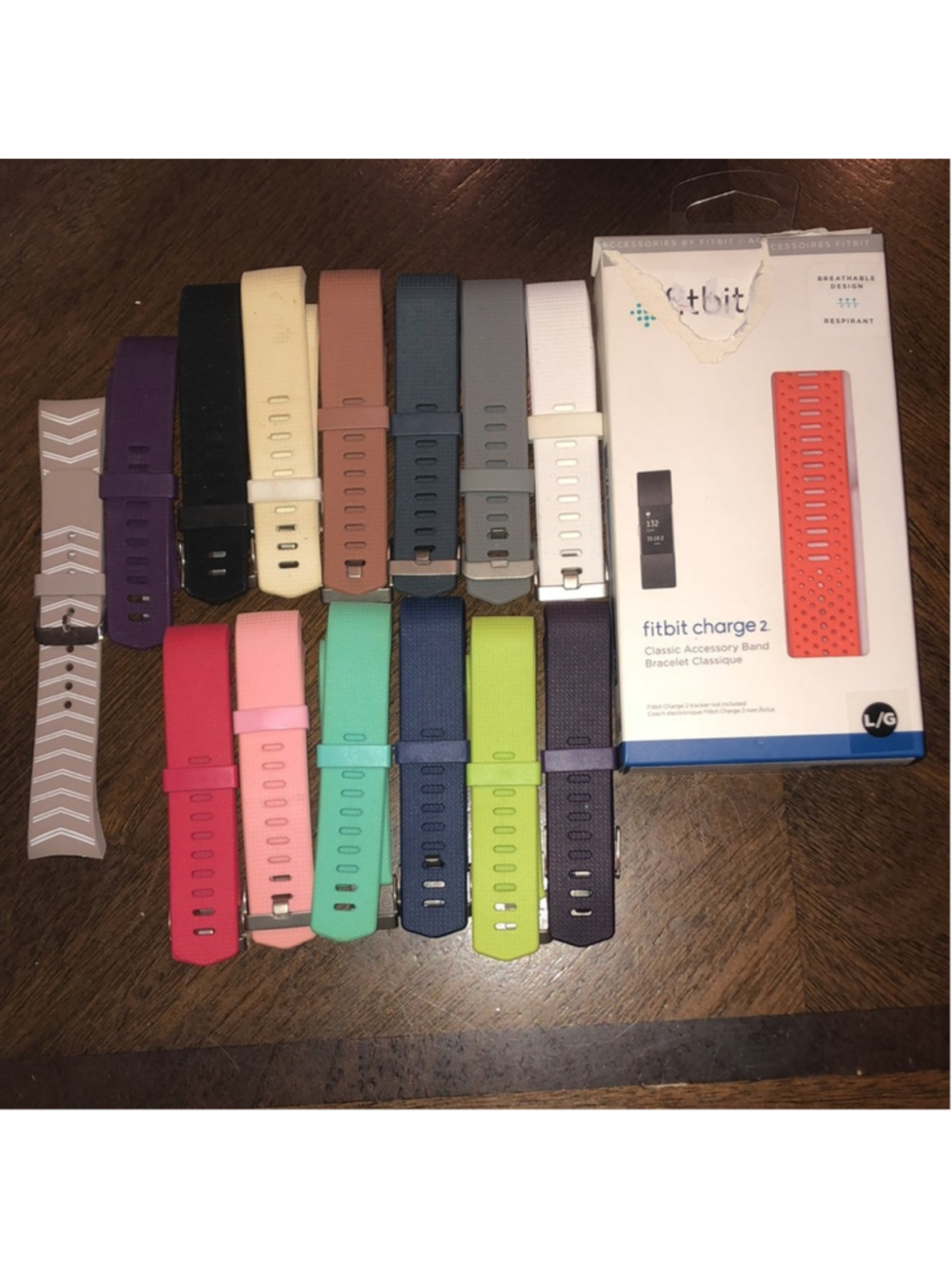 Fitbit Charge 2 Replacement Bands - Assorted Colors